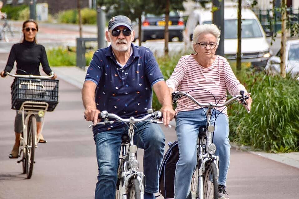 Diese Menschen fahren gerne Rad, aber nur auf stressarmen Strecken.